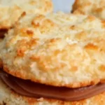 Alfajores de coco sin harina