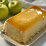 Flan de manzana súper económico