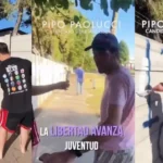 Los libertarios de San Isidro salen a borrar murales en un Falcon verde