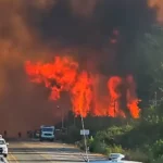 El Bolsón: el fuego avanza y ya se registró una víctima