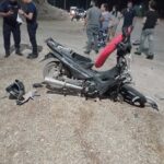 Grave accidente: motociclista fue trasladado al hospital